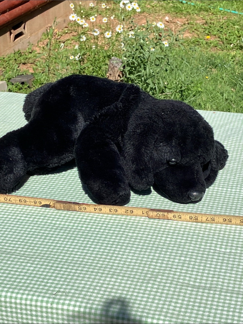 Douglas 18” black Labrador puppy plush vintage 1990’s dog stuffed animal - Picture 4 of 10